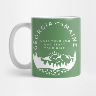 Appalachian Trail Georgia to Maine Mug